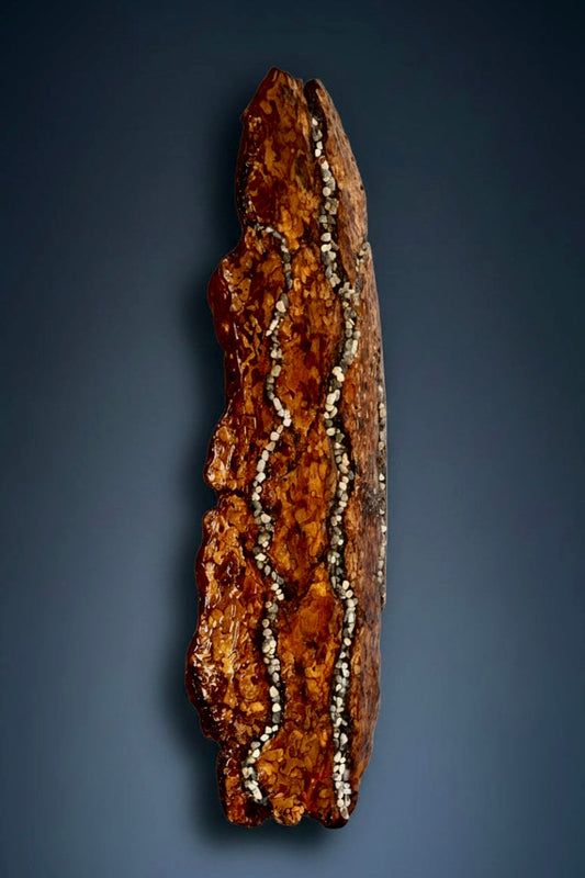 Gemini · Ponderosa Pine Bark Wall Sculpture